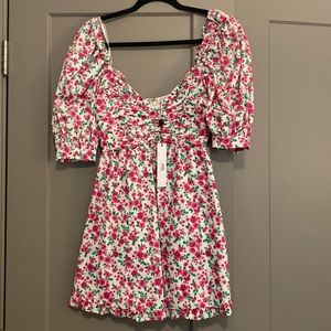 Brand new For love and lemons petal mini dress XS